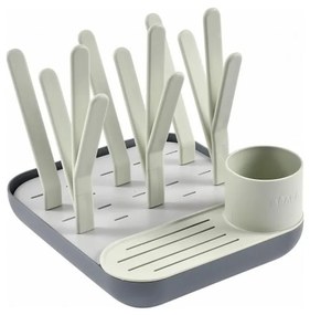 Beaba - Cumisüveg szárítóállvány zöld/szürke