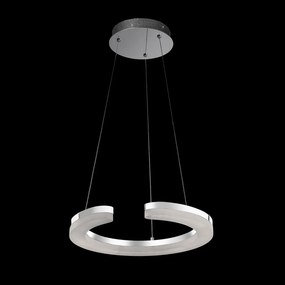 ITALUX MD1202214-1B BLUNDER Modern Led Függesztett Lámpa Króm LED IP20