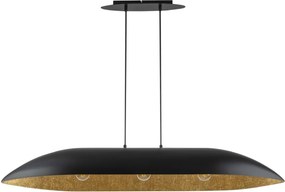 Sigma lighting modern függeszték gondola fekete arany sig40632