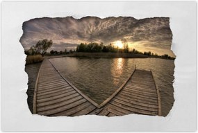 Poszterek 120x80 Híd Dymaczewben