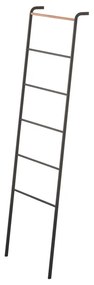 Tower Ladder fekete dekoratív létra bükkfa részletekkel - YAMAZAKI