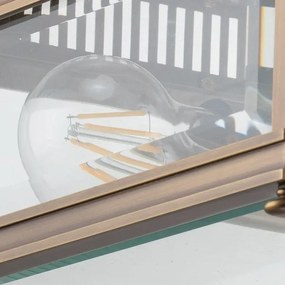 Elstead HOLBORN-F-DB - Kültéri mennyezeti lámpa HOLBORN 2xE27/60W/230V IP44