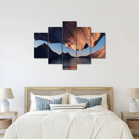 Kép - 3D sziklák (150x105 cm)
