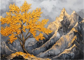 Kép – Arany fa a hegyekben (70x50 cm)