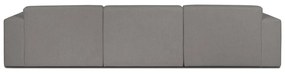 Szürke sarokkanapé (bal oldali) Roxy - Scandic