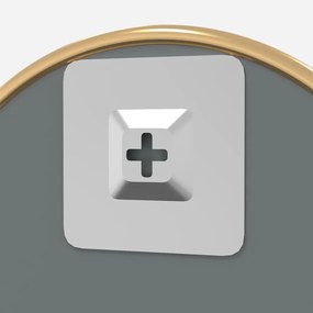 arany falitükör Ø 40 cm Kerek