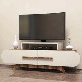 TV asztal Rose Walnut Cream
