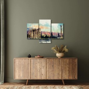 Kép - akropolisz, Athens, Görögország (90x60 cm)