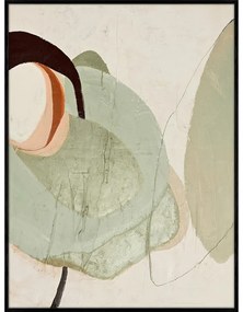 Kézzel festett kép 90x120 cm Moon Rock – Malerifabrikken