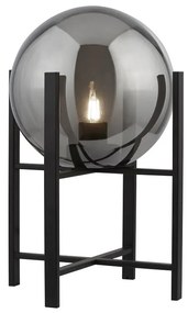 Searchlight EU1029-1SM - Asztali lámpa AMSTERDAM 1xE27/60W/230V