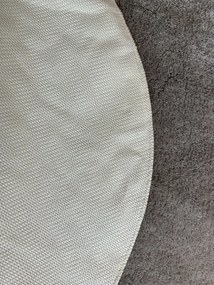 Vajpuha kerek shaggy sebano Szürke (Grey) 67x67
