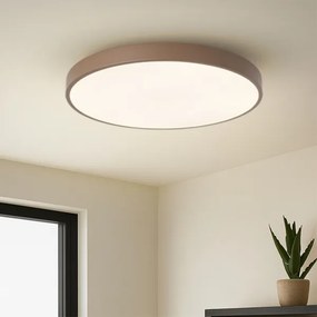 Brilagi - LED dimmelhető mennyezeti lámpa POOL LED/60W/230V 3000-6000K 60 cm barna+távirányító