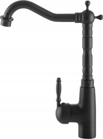 Álló konyhai csaptelep Retro 3 Fekete Gamma