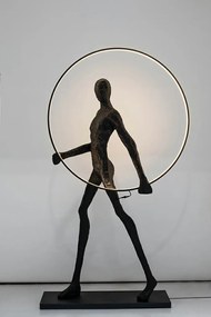 King Home HUMAN ROUND XCF0211L Állólámpa 1x62W/LED 3000K 5000LM IP20