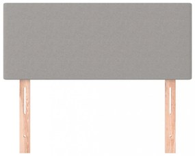 világosszürke szövet fejtámla 90x5x78/88 cm