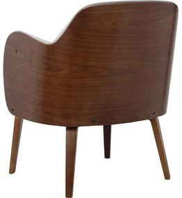 Szürke bársony fotel Haruko - Støraa