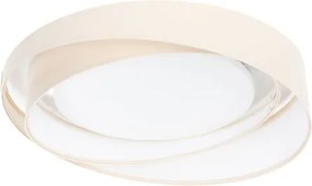 Dimmelhető LED mennyezeti lámpa SM. GALAXY M. LED/24W/230V átmérő 55 cm krémszínű/fehér + távirányító