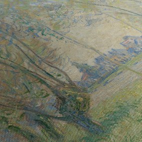 Kép - Claude Monet, Woman Seated under the Willows, reprodukciók (90x60 cm)