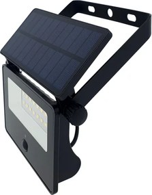 LED napelemes kültéri reflektor érzékelővel LED/2W/3,7V 4200K IP44