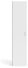 Space fehér ruhásszekrény, 39 x 175 cm - Tvilum