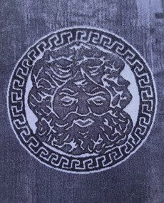 POSEIDON Strandtörölköző sötétkék 165x90cm