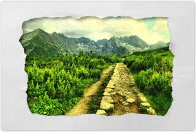 Poszterek 120x80 Napsütéses nap a Tátrában