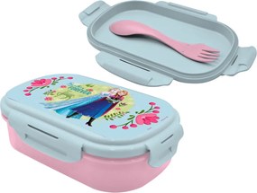 Disney Jégvarázs Together Forever szendvicsdoboz + evőeszköz szett