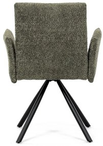 Zöld Bouclé Étkezőszék. DCH-W1117 GRN2