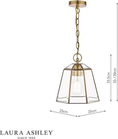 Laura Ashley Clayton 3756154-Q Függőlámpa 1x60W/E27 IP20