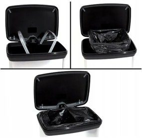 Curver Rectangular 50 l szemetes, fekete