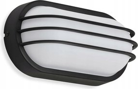 Telefunken Led kültéri fali lámpa 24cm 12W 1200lm IP44 fekete