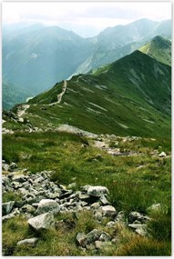 Poszterek 60x90 Tátra Lengyel hegyek Kilátás