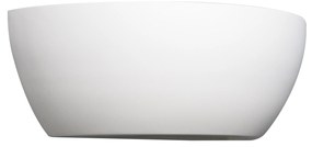 Modern fali lámpa fehér - Hiske