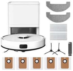 TESLA Electronics RoboStar - Intelligens robotporszívó 2in1 2600 mAh Wi-Fi fehér