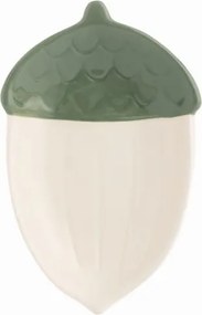 Woodland konyhai kanáltartó állvány, makk, fehér/zöld