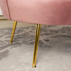 Sofa ZENDAYA Różowa