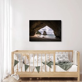 Barlang képe, Új-Zéland (90x60 cm)