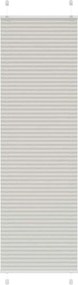 vidaXL pliszírozott redőny világosszürke 55x200 cm szövetszélesség