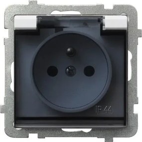 Ospel Sonata Fröccsenő víz ellen védett aljzat IP-44 Fehér GPH-1RZ/m/00/d