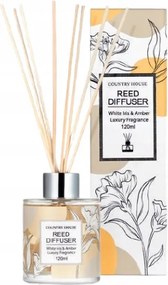 Country House White Iris &amp; Amber Luxury Fragrance 120ml aroma diffúzor
