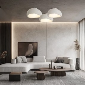 BRILAGI - WABI SABI mennyezeti lámpatest 1xE27/60W/230V, átmérő 40 cm, fehér