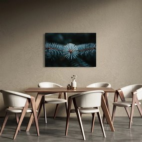 Egy tűlevelű fa gallyának képe (90x60 cm)