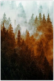 Fotótapéták 80x120 Őszi táj Hegyek