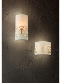 Maytoni H223-WL-01-G - Fali lámpa MESSINA 1xE14/40W/230V