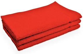 Classic piros kis törölköző 30x50 cm 100% pamut