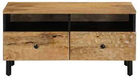 tömör mangófa dohányzóasztal 80 x 54 x 40 cm