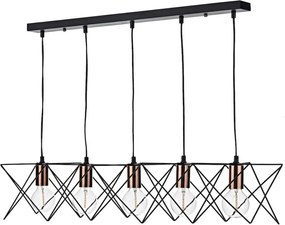 Dar Lighting MIDI MID0522 Függőlámpa 5x40W/E27