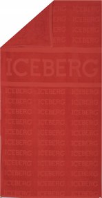 Iceberg Strandtörölköző ICE4MTW01 Red nagy fürdőlepedő