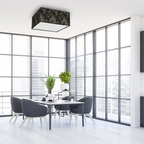 Mennyezeti lámpa SATINO 2xE27/60W/230V fekete/arany