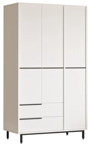 Ruhásszekrény Onaferra 15 (fehér + fekete). 1107080